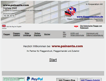 Tablet Screenshot of painanta.com